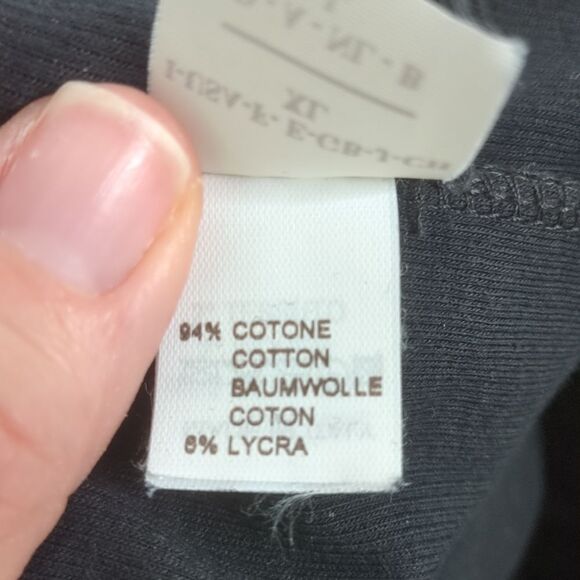 Brunello Cucinelli Black Layered Minimalist Silk Shell - Picture 6 of 10